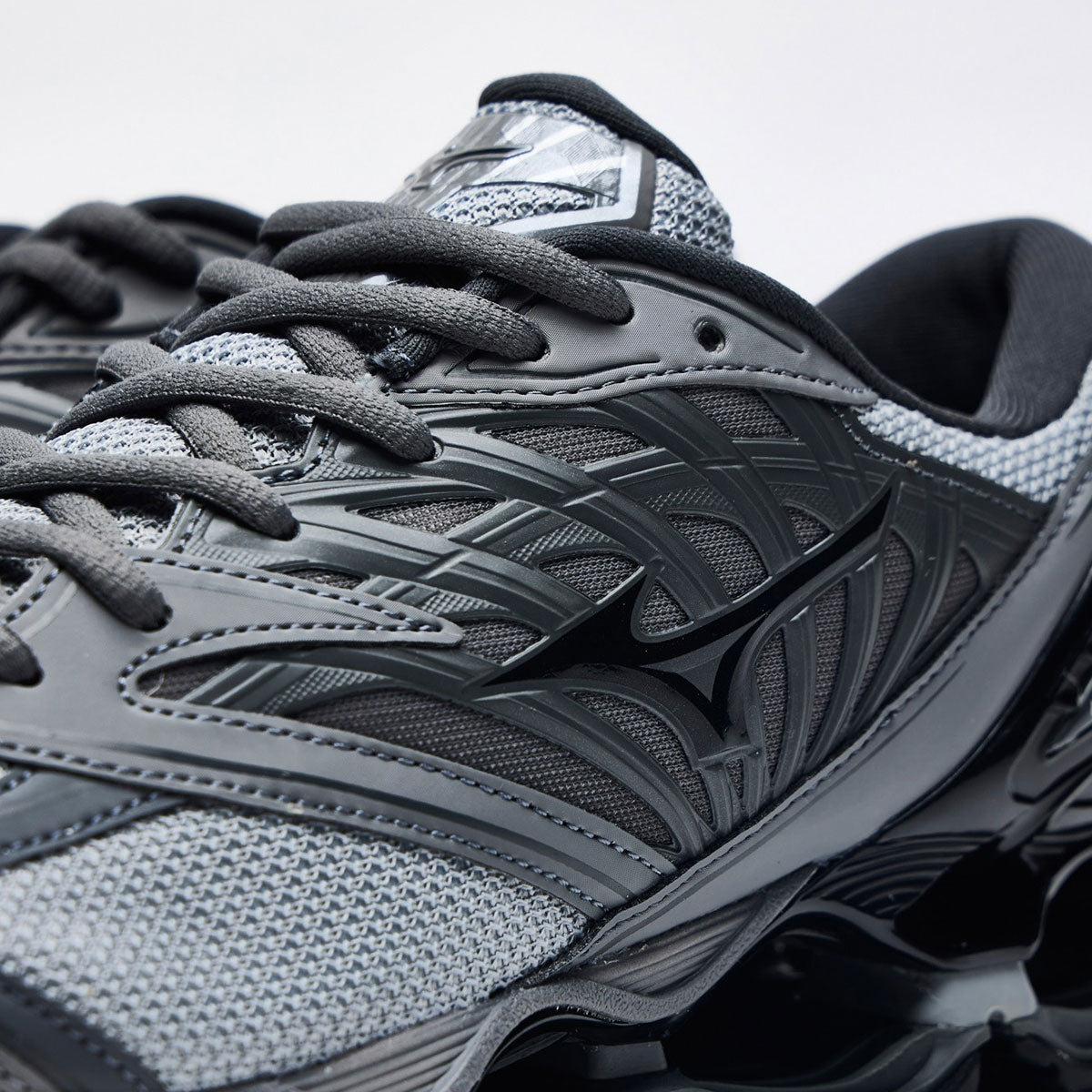 MIZUNO - UNISEX WAVE PROPHECY LS LIGHT GRAY/DARK GRAY/GRAY【D1GA333704】