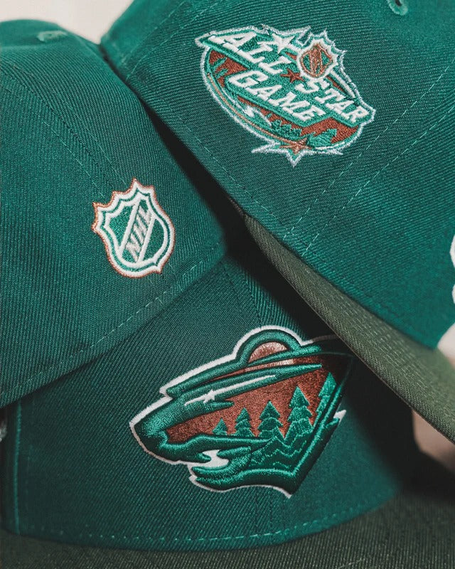 NEW ERA - Minnesota Wilds 2004 All Star Game 59Fifty Dark Green