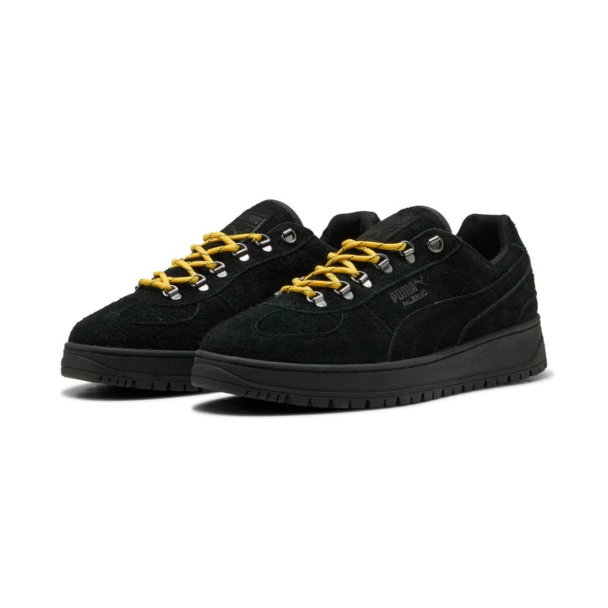 PUMA - PALERMO ALPINO FUZZY PUMA BLACK/YELLOW SIZZLE 【403699-01