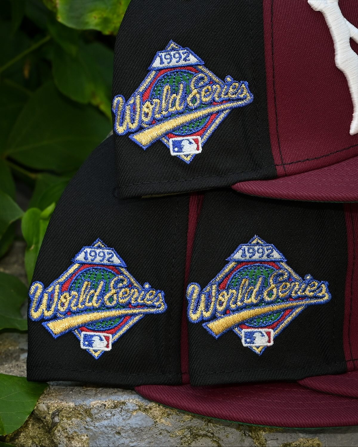 NEW ERA - New York Highlanders 59FIFTY 1992 World Series Cardinal/Black/Yellow/Woodland Camo