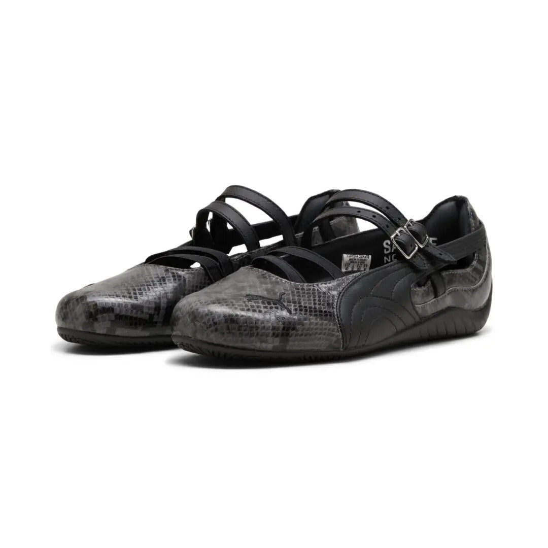 PUMA - SPEEDCAT BALLET SNAKE WNS COOL DARK GRAY-PUMA BLACK【405326