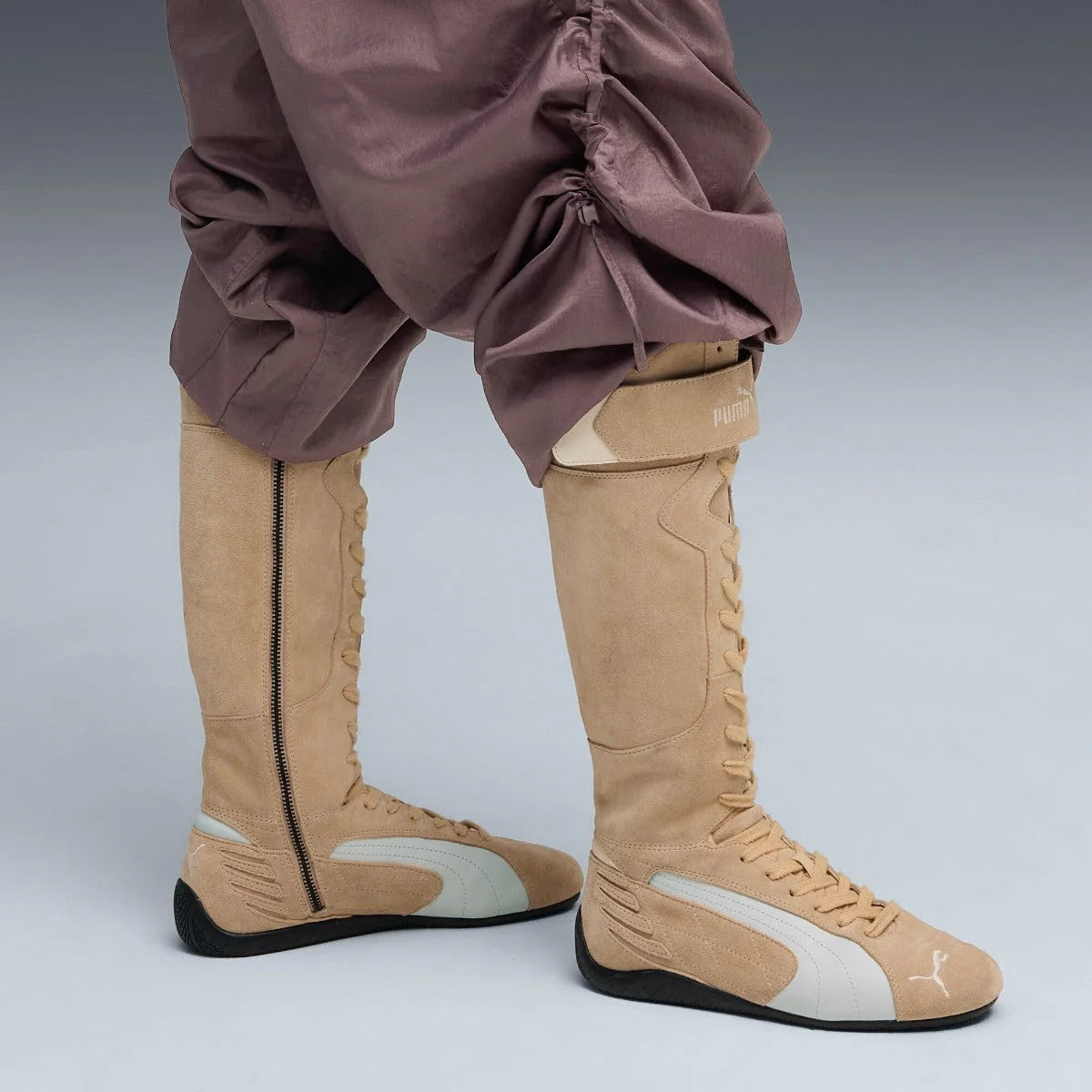 PUMA - WMNS SPEEDCAT BOOT LIGHT SAND/FROSTED IVORY 【403770-03】