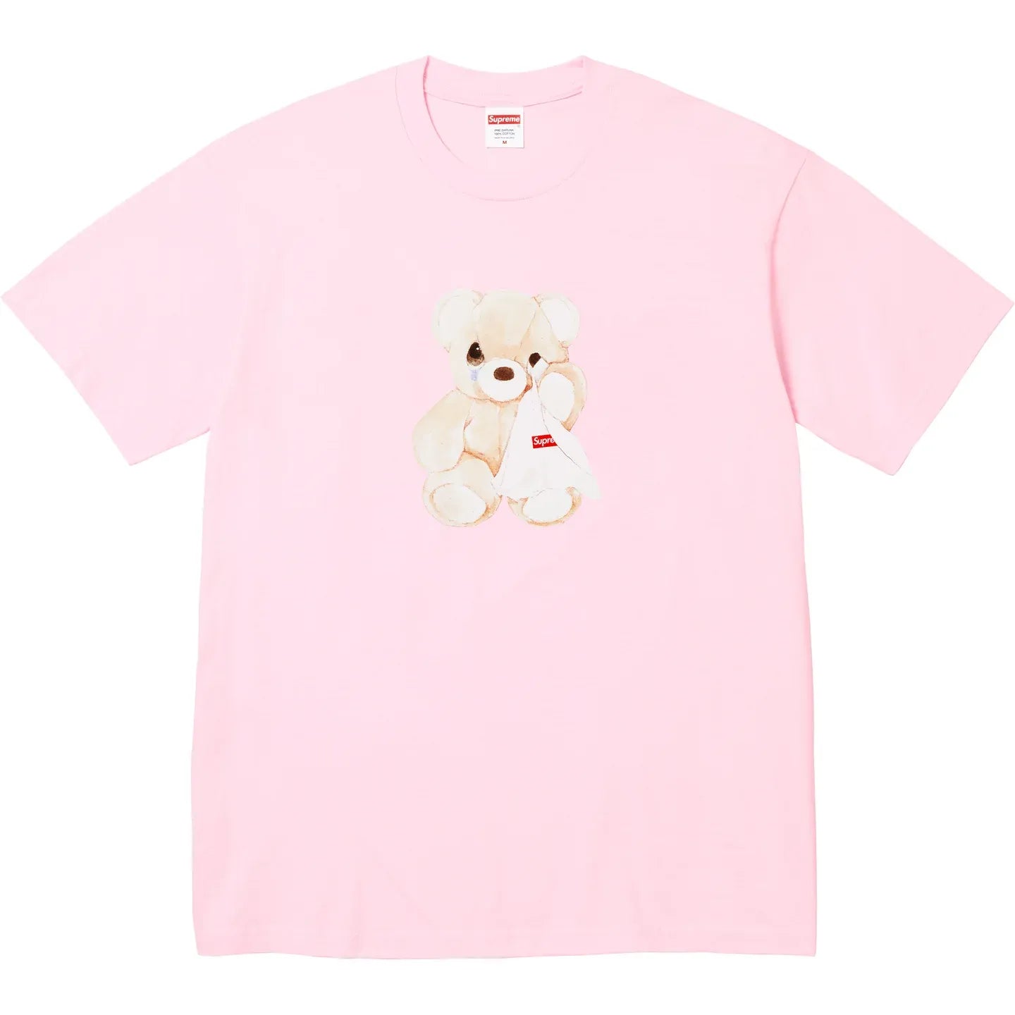 Supreme - Bear Tee LT Pink 【SS25T62】