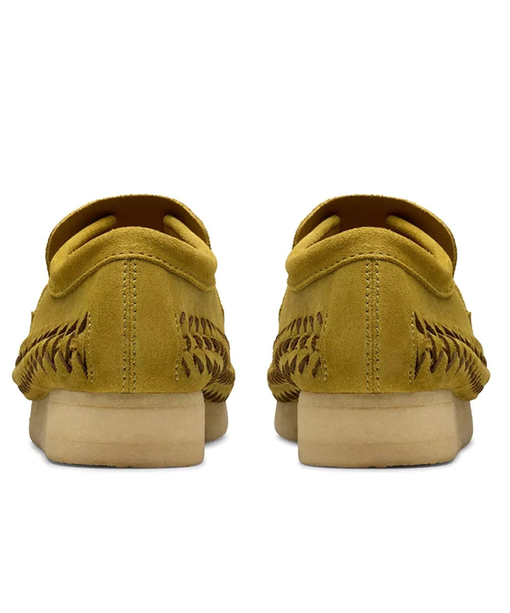 CLARKS - WBLoafer Weave Olive Suede【26175778】