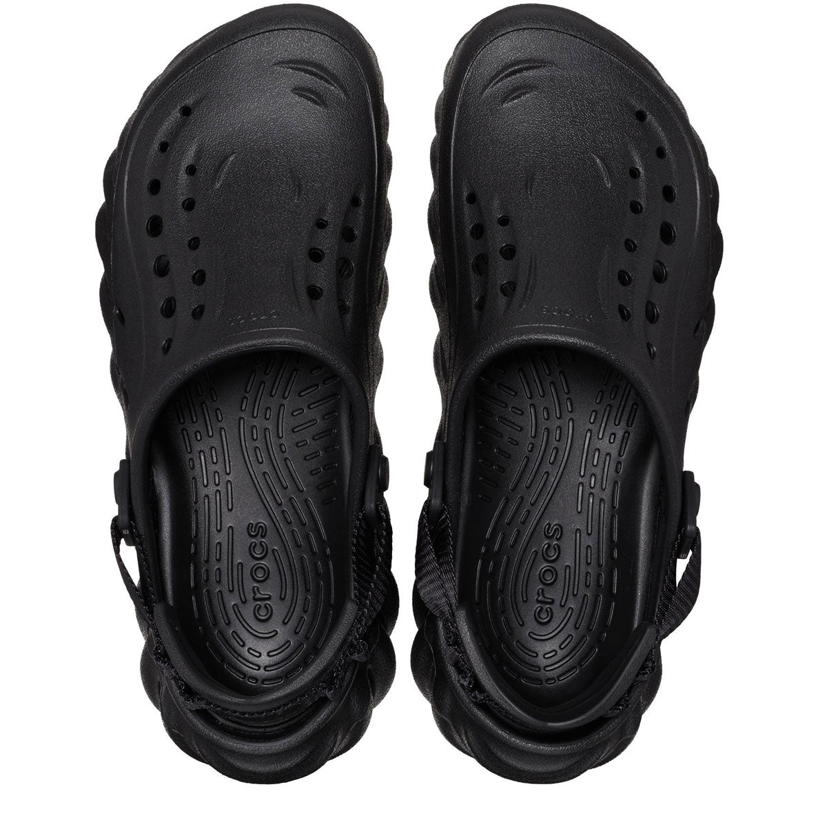 crocs - MENS WMENS Echo Clog Blk【207937-001】