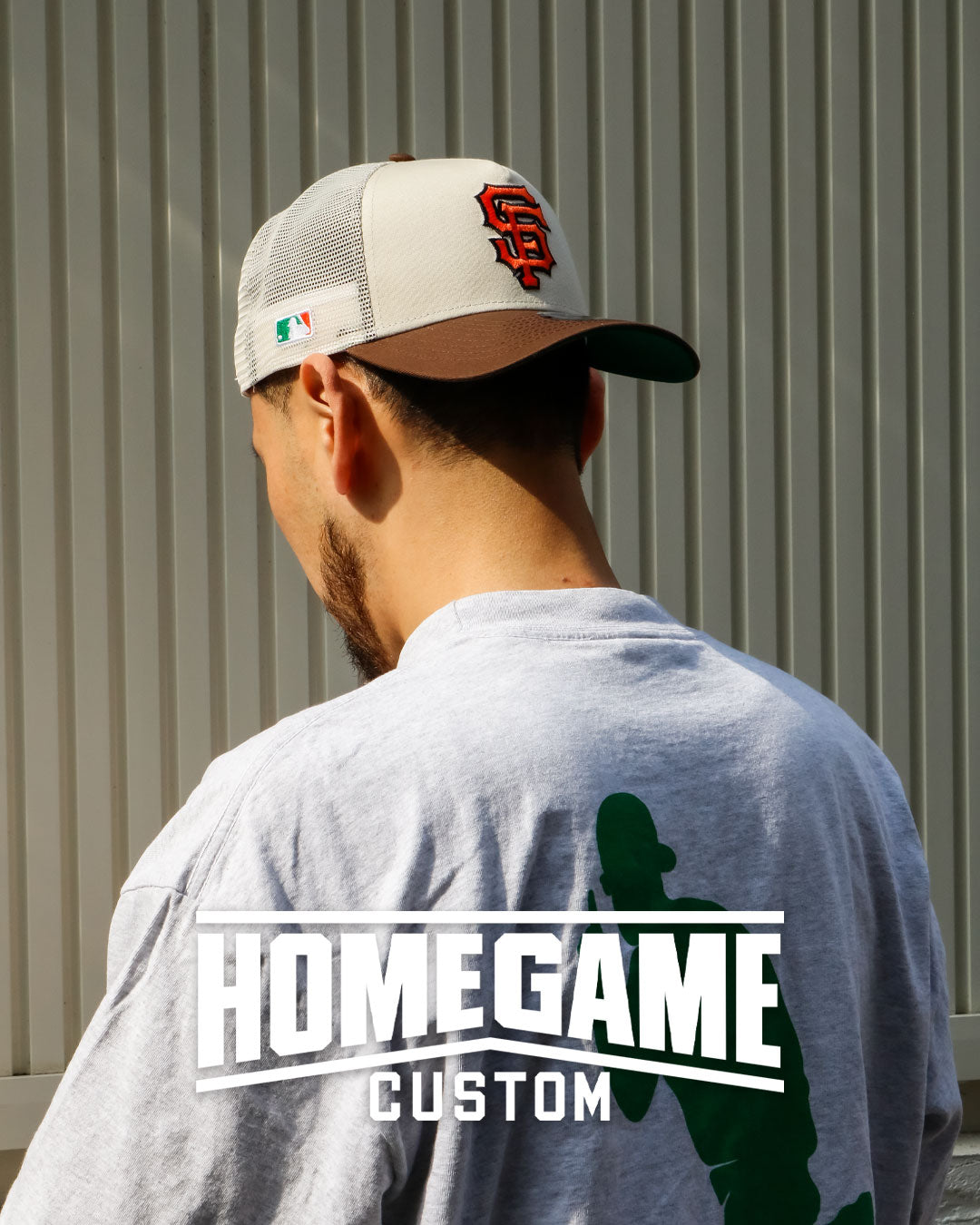 NEW ERA - SAN FRANCISCO GIANTS CO FOR THE BAY 9FORTY AFTR CWHT/BROWN 【14734656】