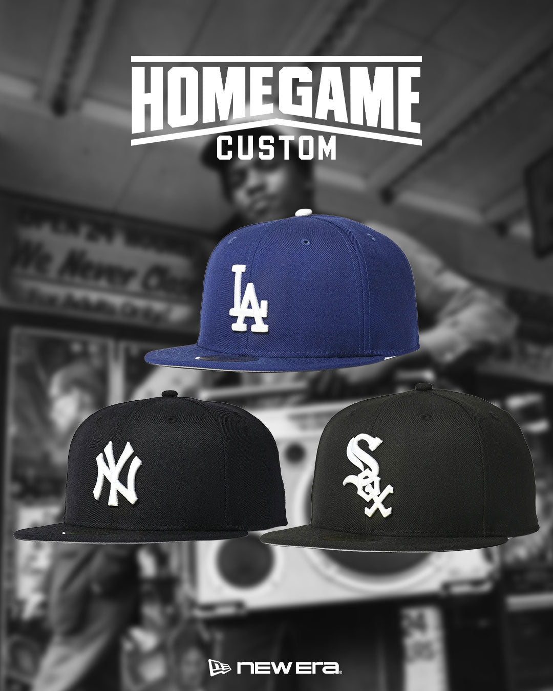 NEW ERA - LOS ANGELES DODGERS CO 59FIFTY OLD AUTH DK ROYAL【11553609】