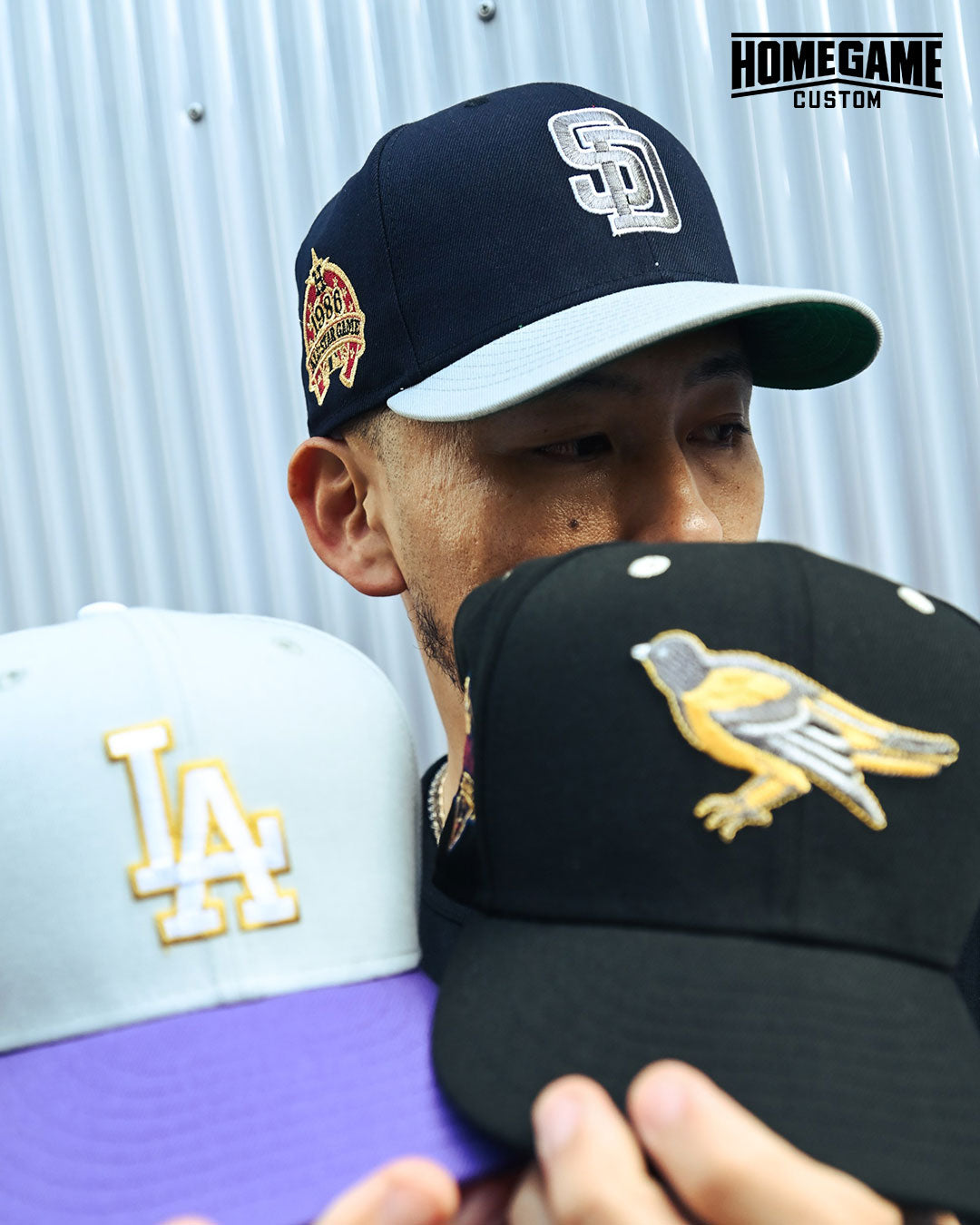 NEW ERA - LOS ANGELES DODGERS CO 1994 PIRATES ASG 59FIFTY SNOW GRAY/V PPL【71037050】