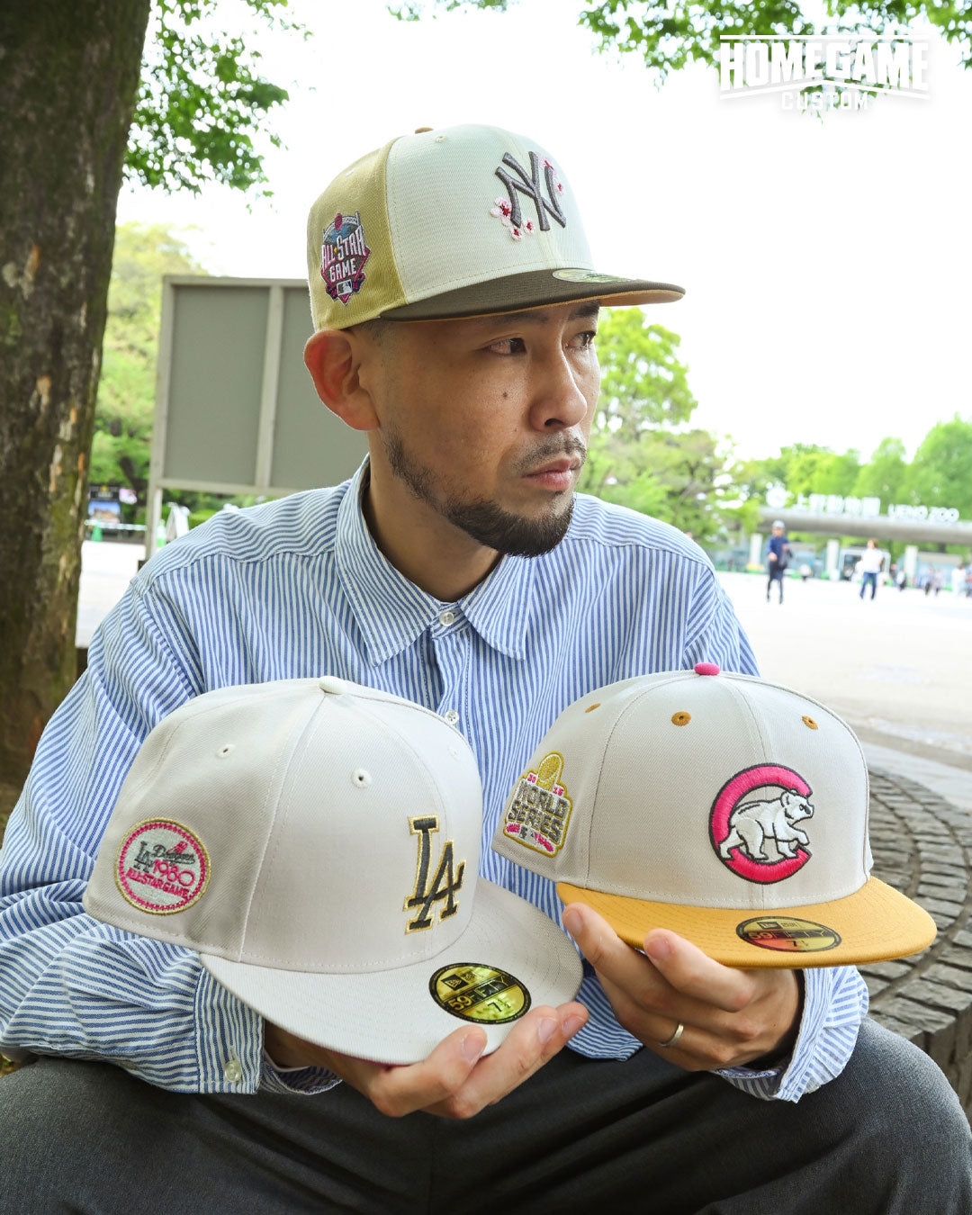 NEW ERA - CHICAGO CUBS CO 2016 WS 59FIFTY STONE/PANAMA TAN【71037057】