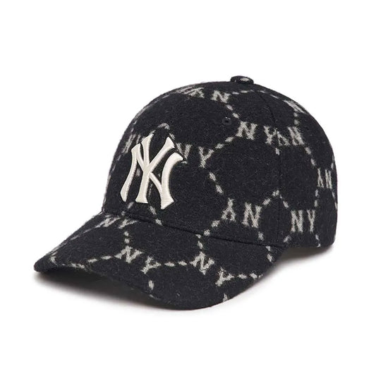 MLB - JAQUARD STRUCTURE BALL CAP 50BKS【3ACPMW126】