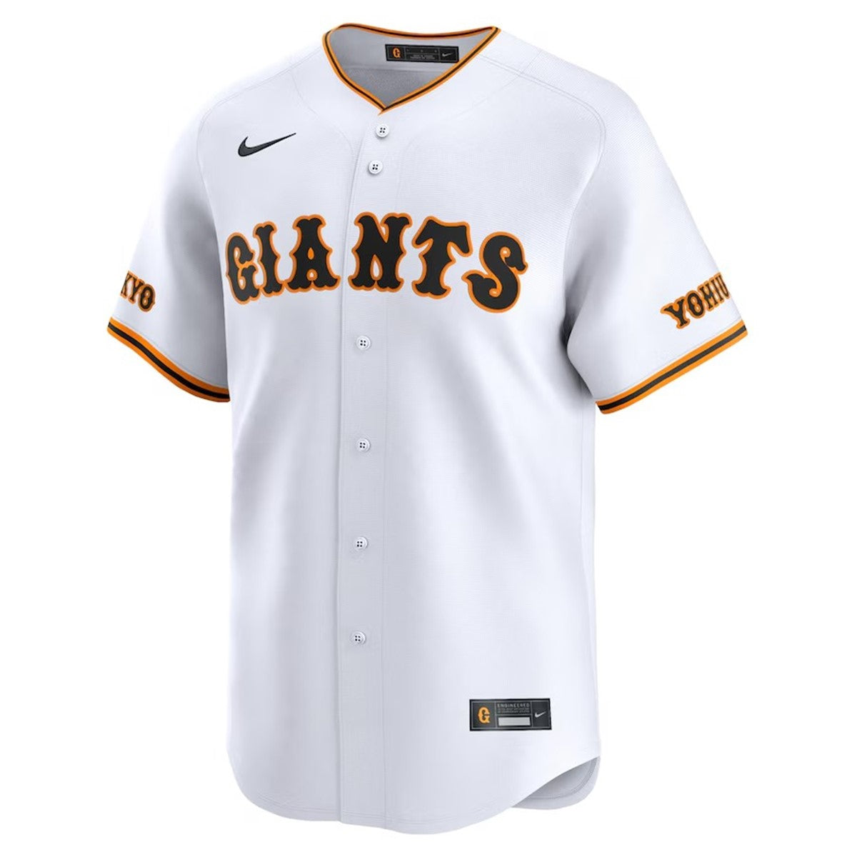 NIKE - REPLICA UNIFORM NPB GIANTS 読売ジャイアンツ 23 Home WHT【TGLM-07Z8】