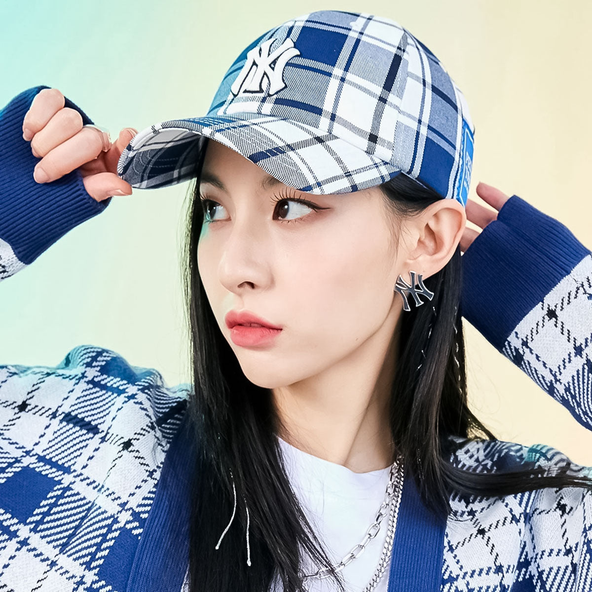 MLB - CHECK UNSTRUCTURE BALL CAP 50NYL【3ACPC142N】