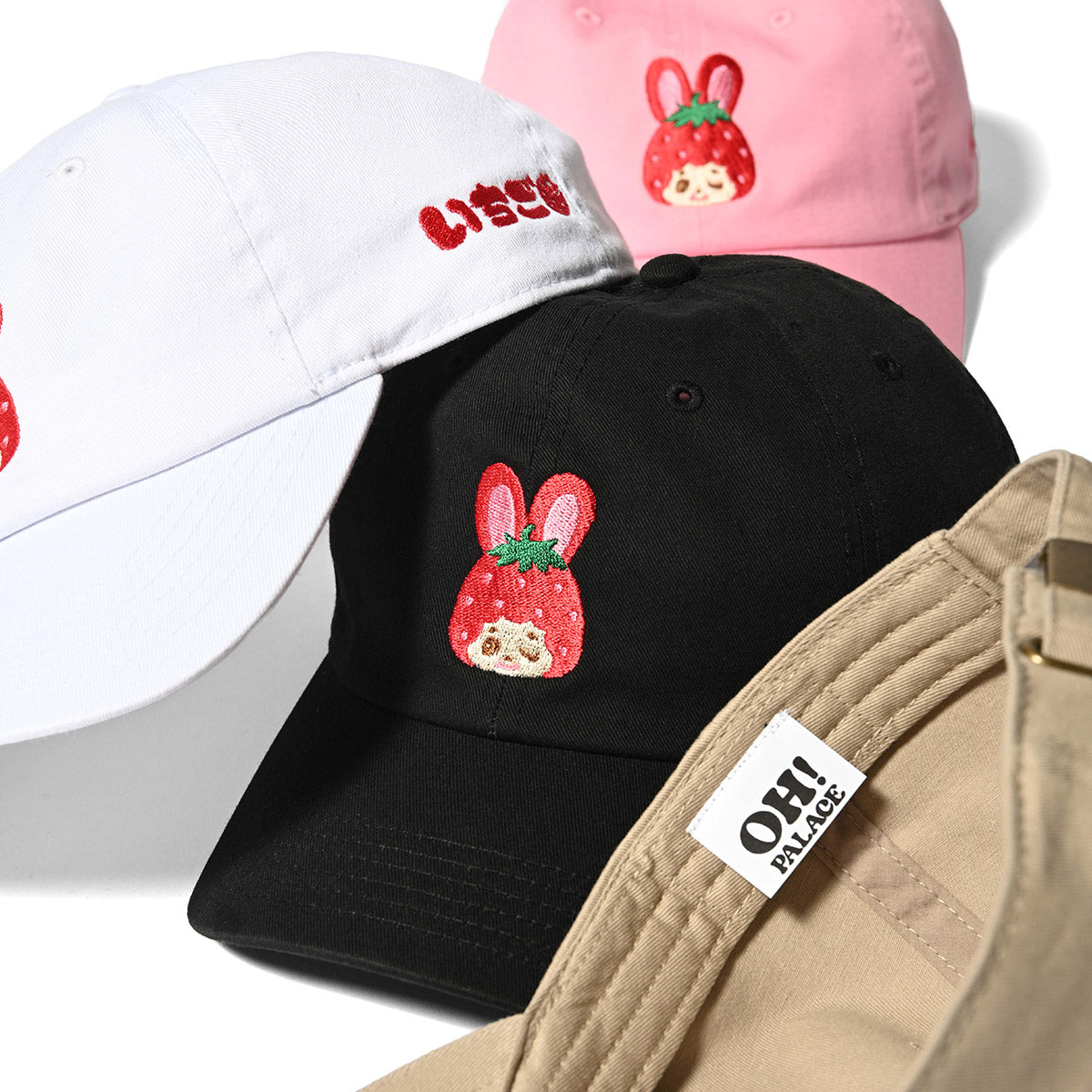 OH!PALACE - KEWPIE ICHIGO 01 TWILL CAP KHAKI