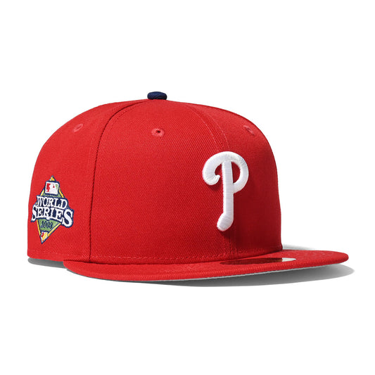 NEW ERA Philadelphia Phillies - WS 2008 59FIFTY SCARLET【70758215】