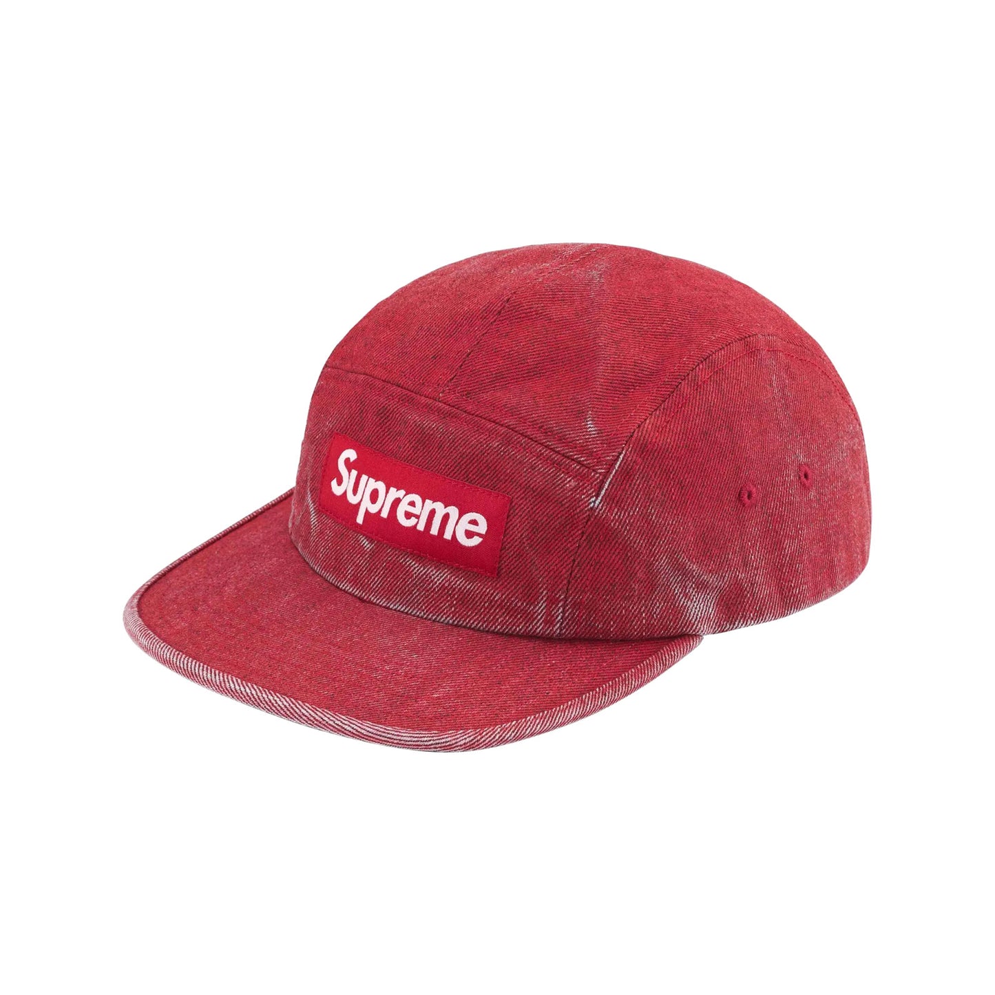 SUPREME 塗佈牛仔露營帽