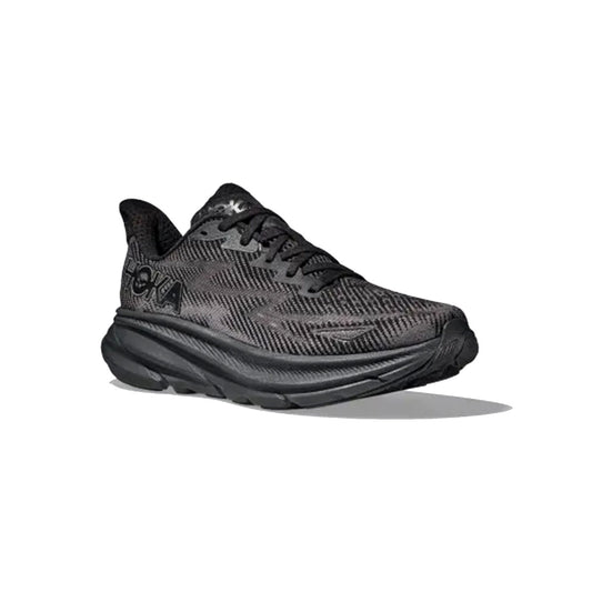 HOKA - MENS CLIFTON 9 BLACK/BLACK 【1127895-BBLC】