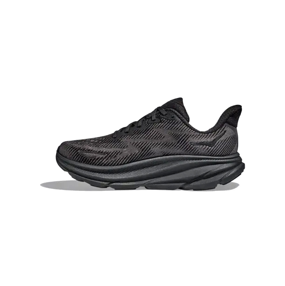 HOKA - MENS CLIFTON 9 BLACK/BLACK 【1127895-BBLC】