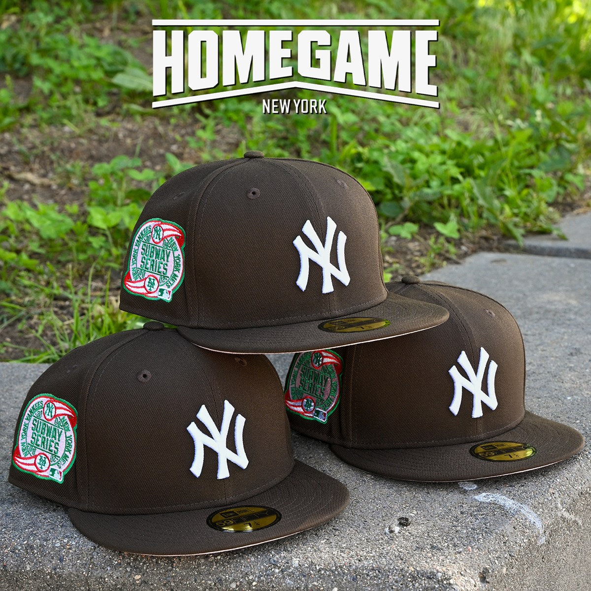 NEW ERA New York Yankees - 59Fifty 2000 Subway Series Dark Brown 【70806536】