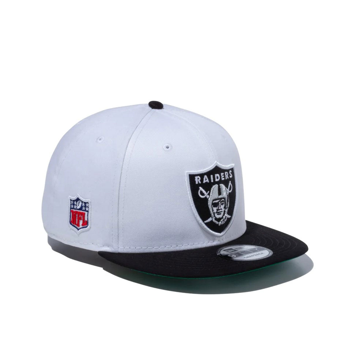 NEW ERA Las Vegas Raiders - 9FIFTY LASVEGAS RAIDERS SHIELD LOGO WHITE/BLACK【13562077】