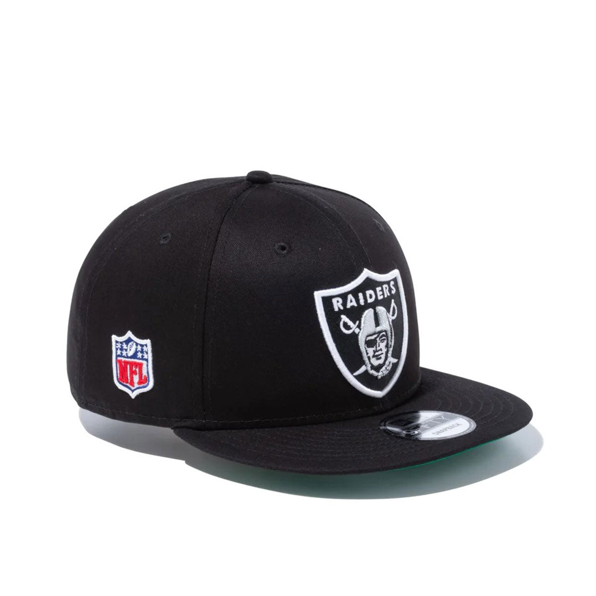 NEW ERA Las Vegas Raiders - 9FIFTY LASVEGAS RAIDERS SHIELD LOGO BLACK/WHITE【13562078】