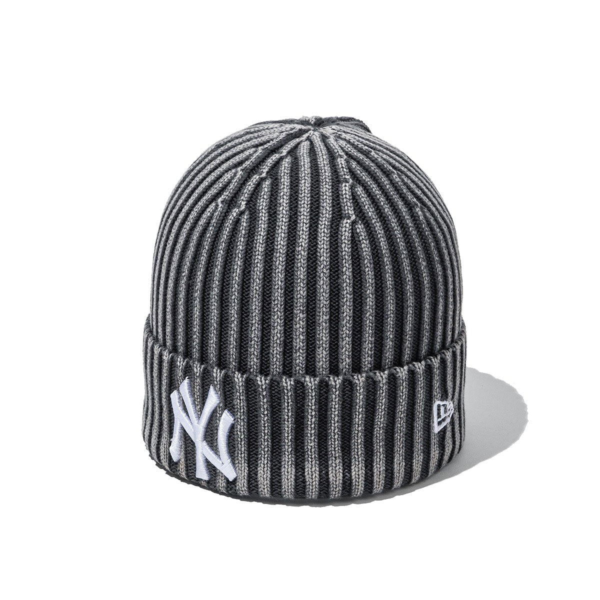 ◎New Era◎ MLB New York Yankees Italian Washing Basic Cuff NEW ERA NY YANKEES ITALIAN WASHING BASIC CUFF BEANIE GRAY