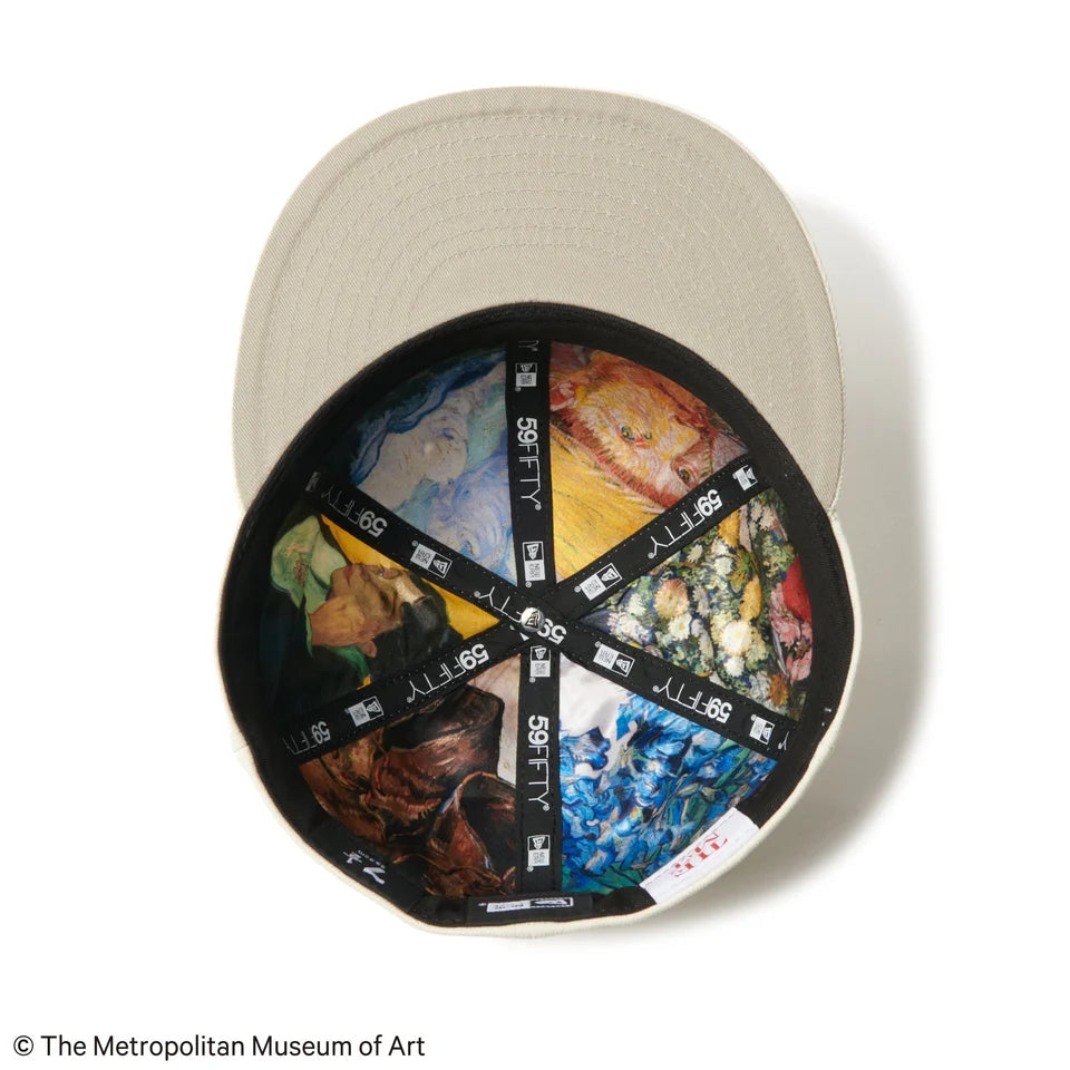 NEW ERA - 59FIFTY THE MET LINING ART IVORY【14457390】