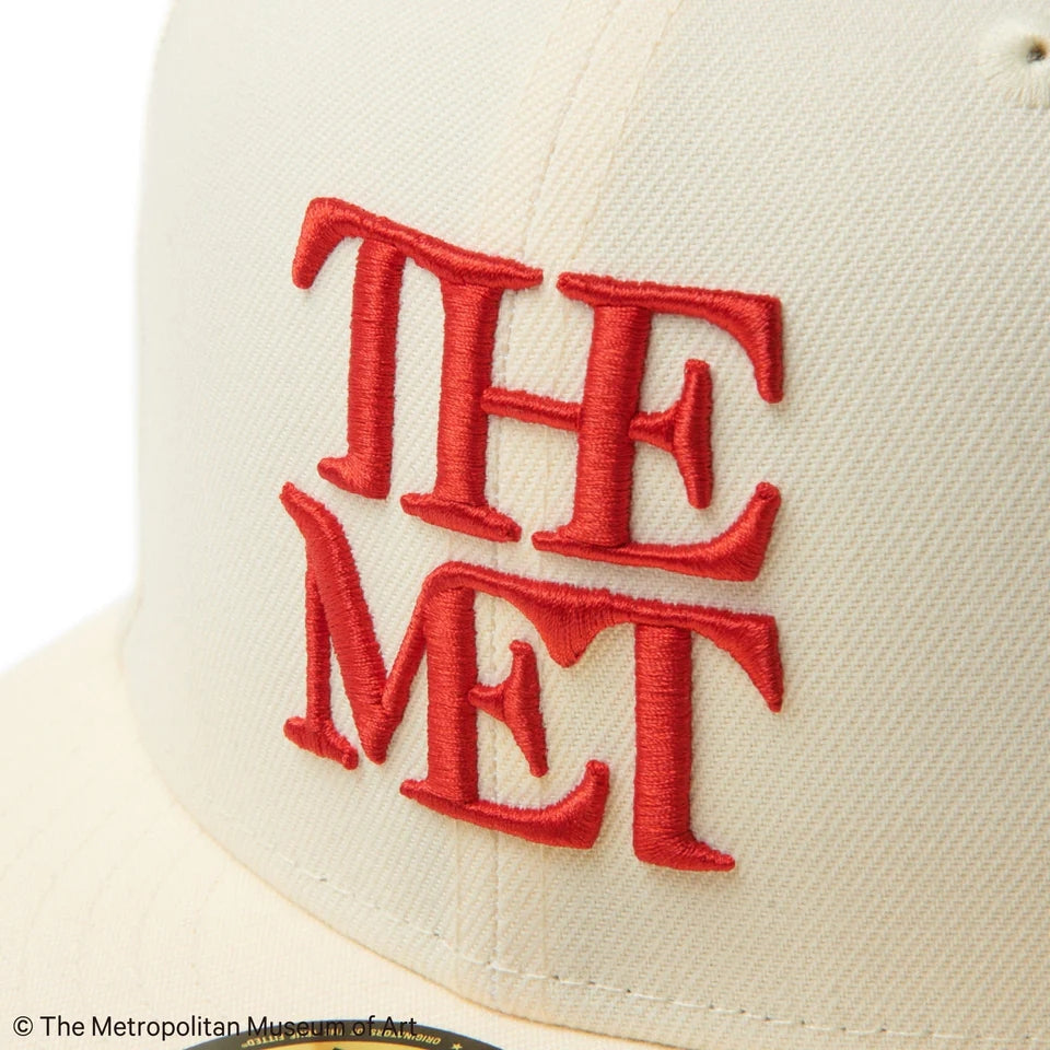 NEW ERA - 59FIFTY THE MET LINING ART IVORY【14457390】