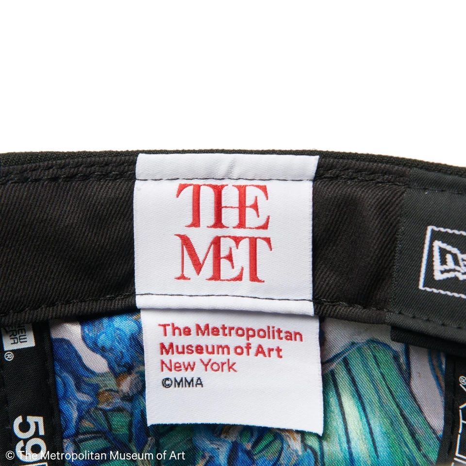 NEW ERA - 59FIFTY THE MET LINING ART BLACK【14457391】