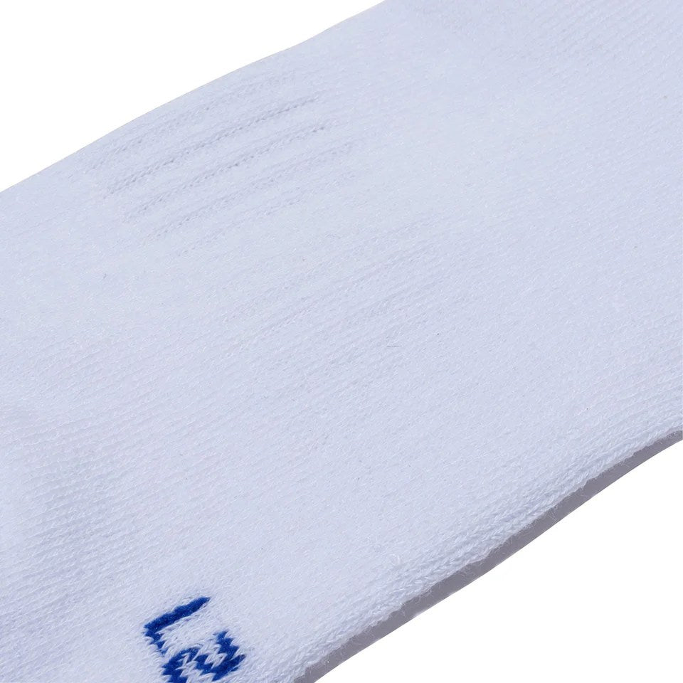 NEW ERA - SOCKS CREW 2P Embroidery WHITE/BLACK BLUE 【14518185】