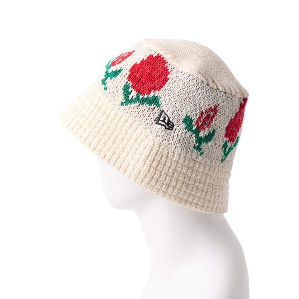 NEW ERA - KNIT BUCKET ROSE CHROME 【14667666】