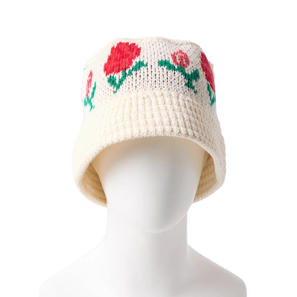 NEW ERA - KNIT BUCKET ROSE CHROME 【14667666】