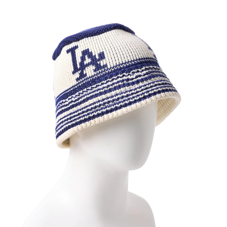 NEW ERA Los Angeles Dodgers - KNIT BUCKET INDIGO BLUE/CHROME 【14667669】
