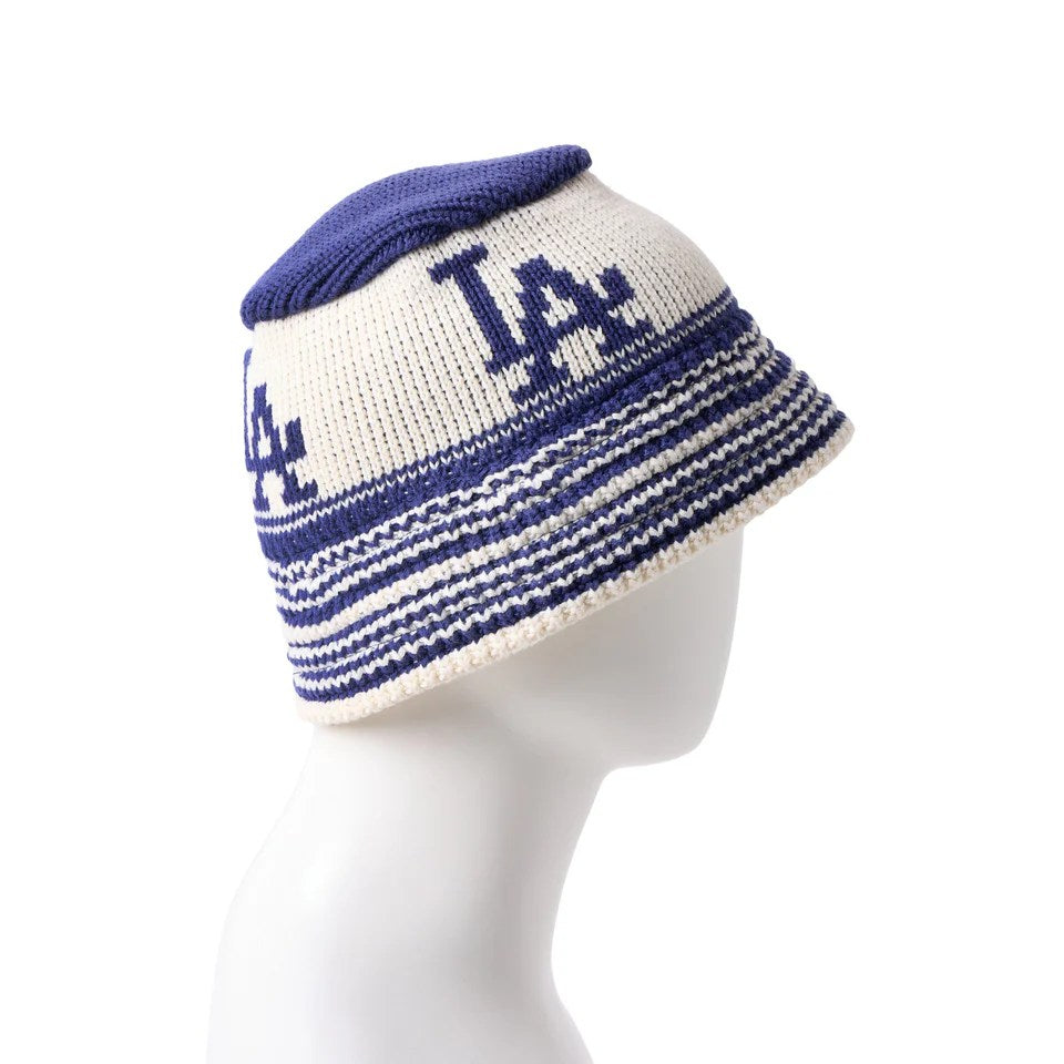 NEW ERA Los Angeles Dodgers - KNIT BUCKET INDIGO BLUE/CHROME 【14667669】