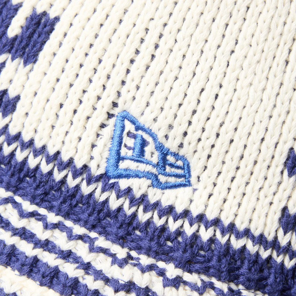NEW ERA Los Angeles Dodgers - KNIT BUCKET INDIGO BLUE/CHROME 【14667669】