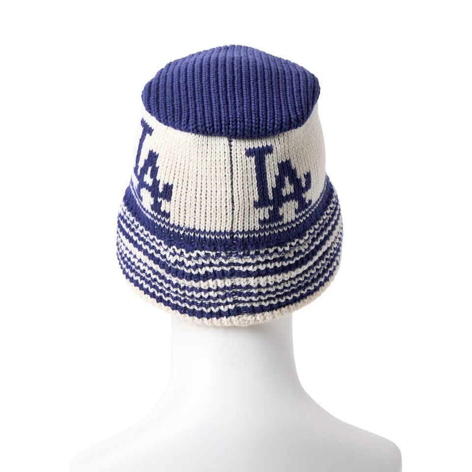 NEW ERA Los Angeles Dodgers - KNIT BUCKET INDIGO BLUE/CHROME 【14667669】