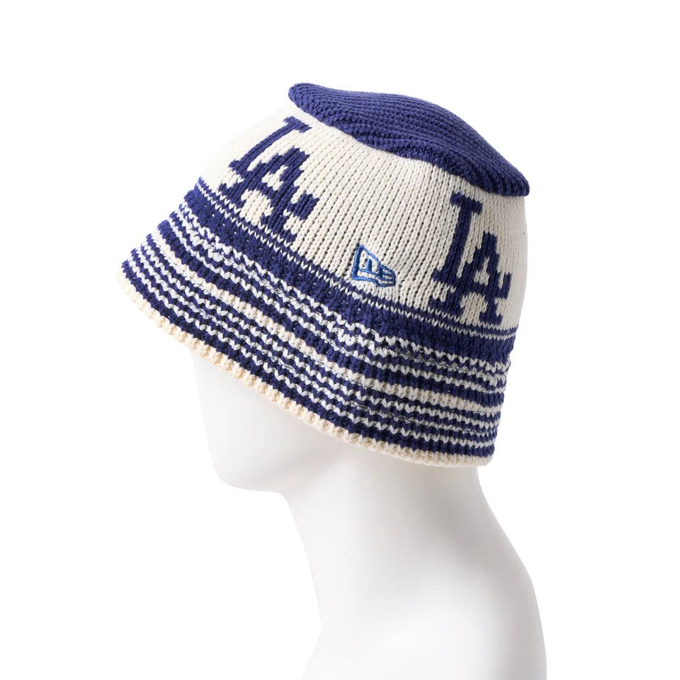 NEW ERA Los Angeles Dodgers - KNIT BUCKET INDIGO BLUE/CHROME 【14667669】