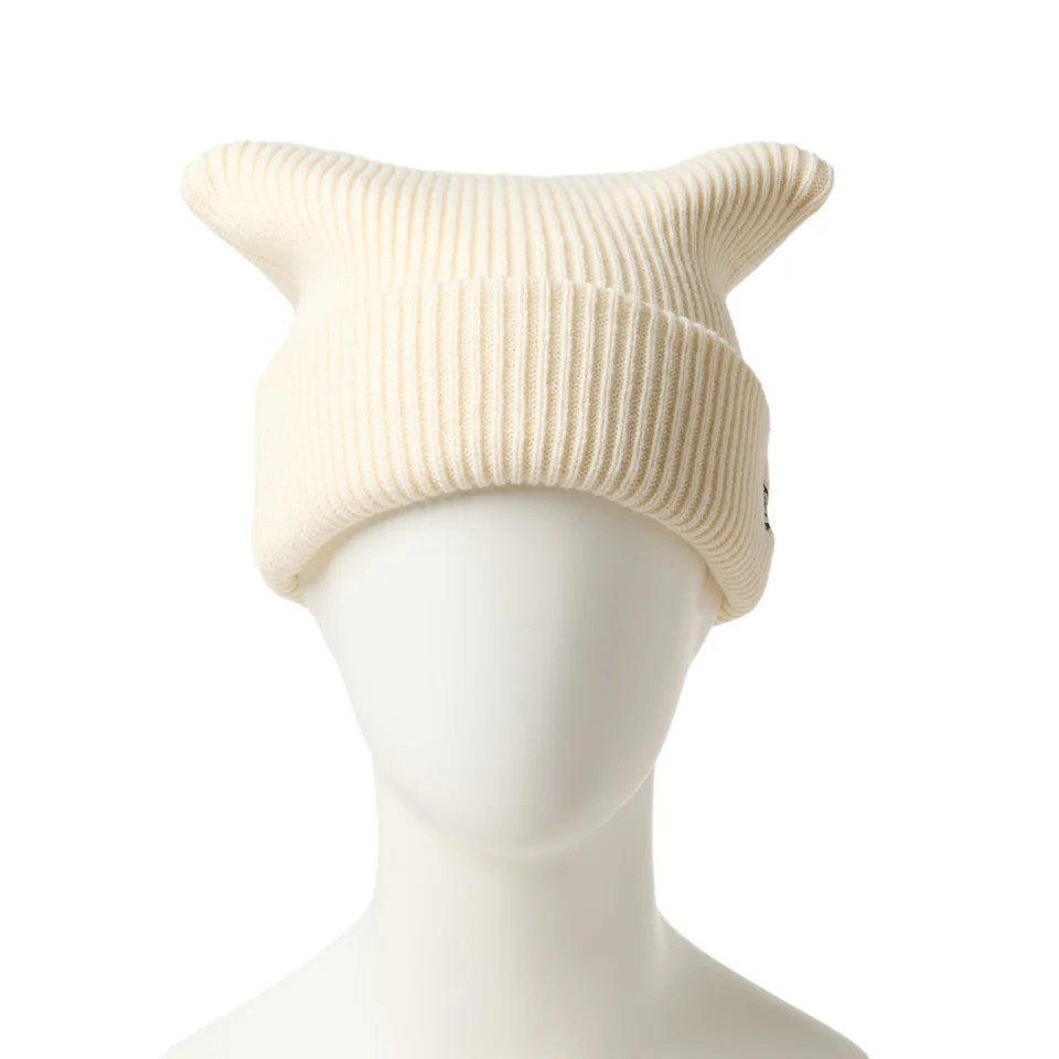 NEW ERA - SQUARE RIB KNIT OFF WHITE 【14669919】