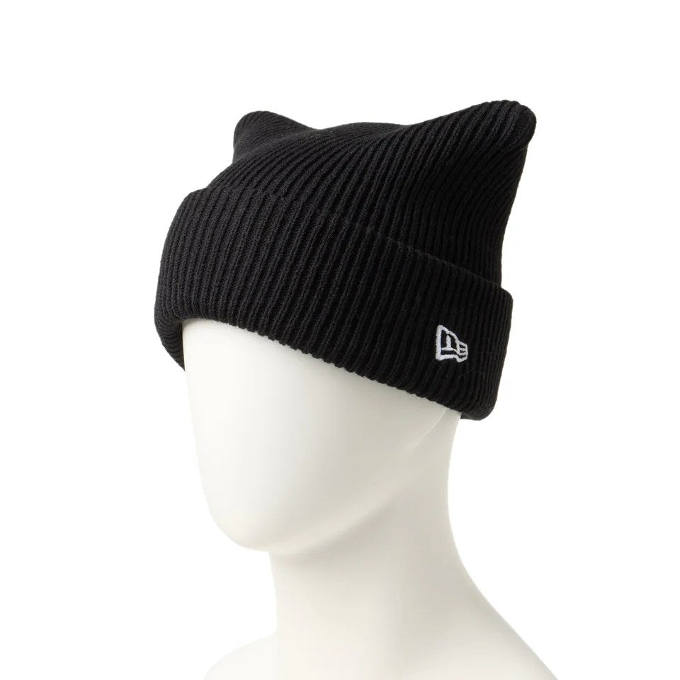 NEW ERA - SQUARE RIB KNIT BLACK 【14669923】