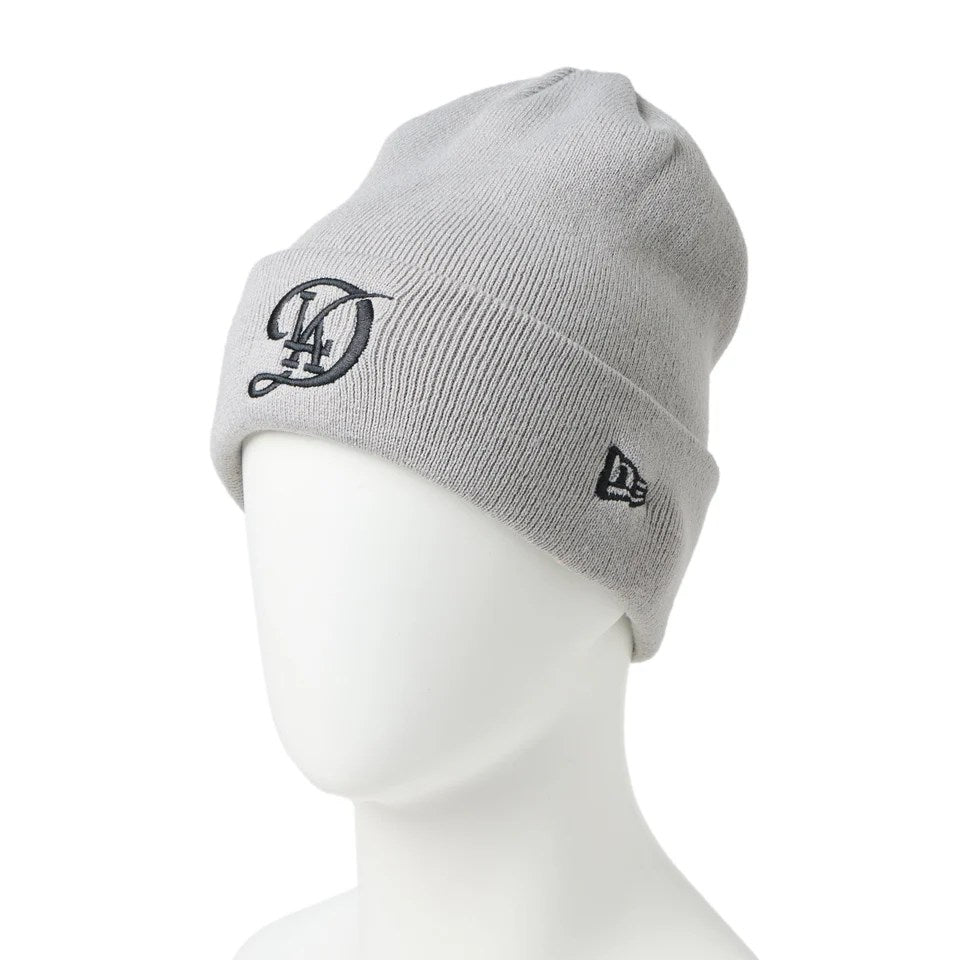 NEW ERA Los Angeles Dodgers - BASIC CUFF KNIT CITCON GRAY 【14670103】