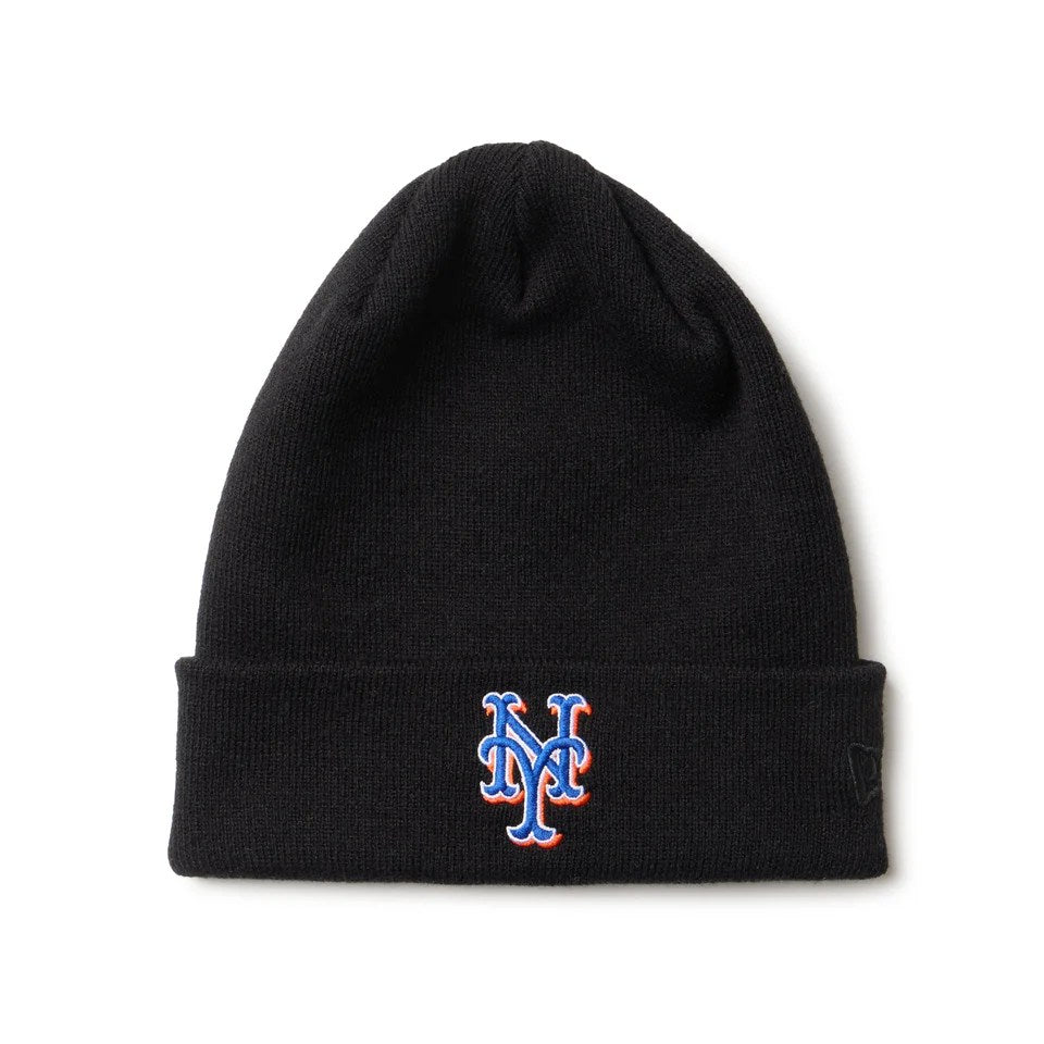 NEW ERA - BASIC CUFF KNIT 4LEAGUE NEYMET BLACK 【14670115】