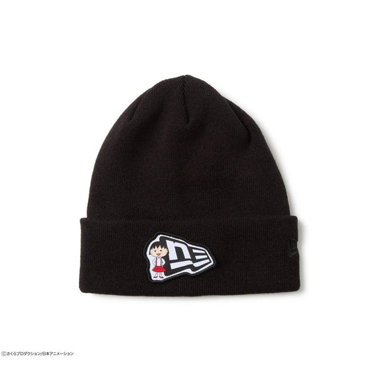 NEW ERA ちびまる子ちゃん - Basic Cuff Knit Flag Logo BLK 【14693309】