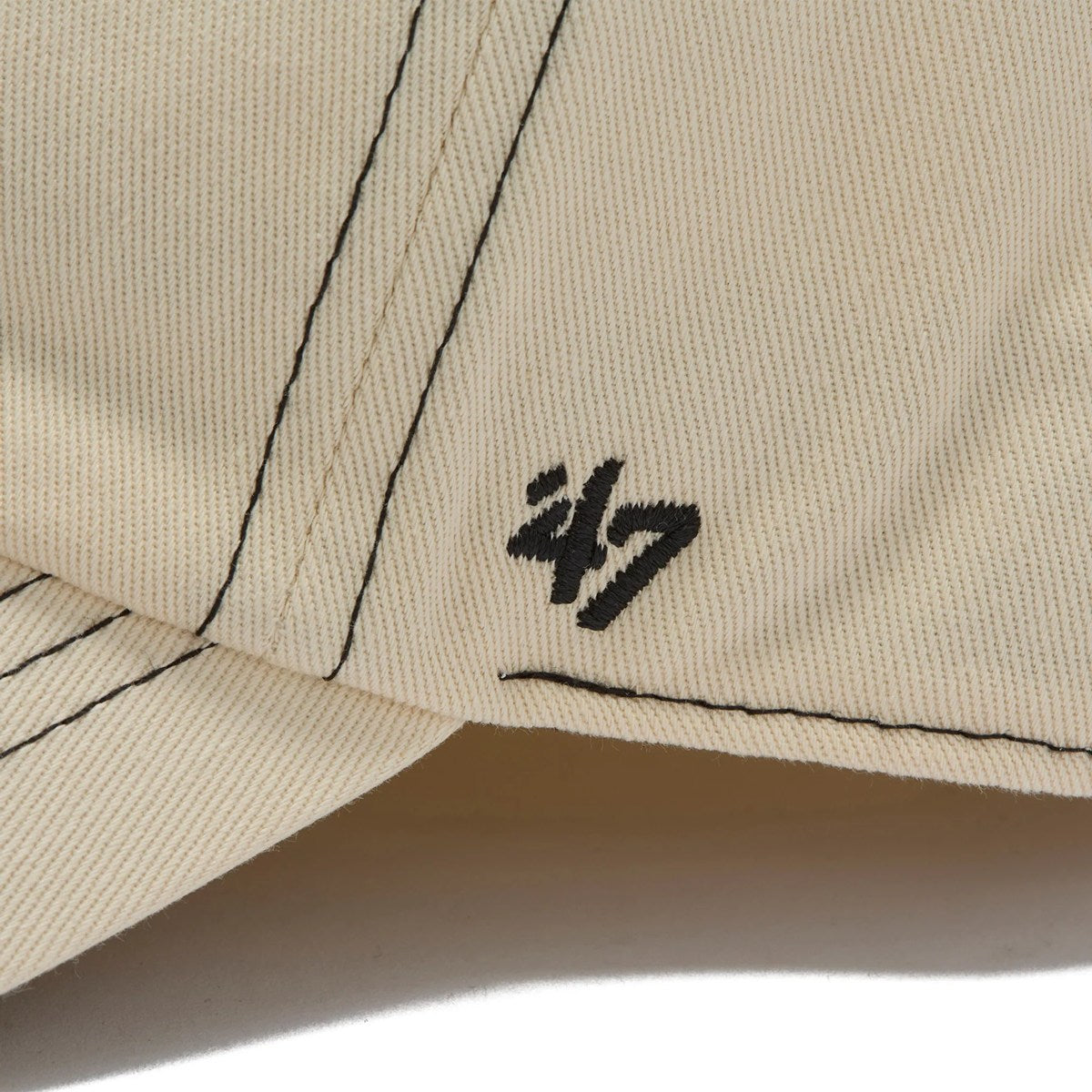 ’47 BRAND New York Yankees - CLEAN UP Contrast Stitch BEIGE 【14858224 47A B-CONCU17GWS-NT】