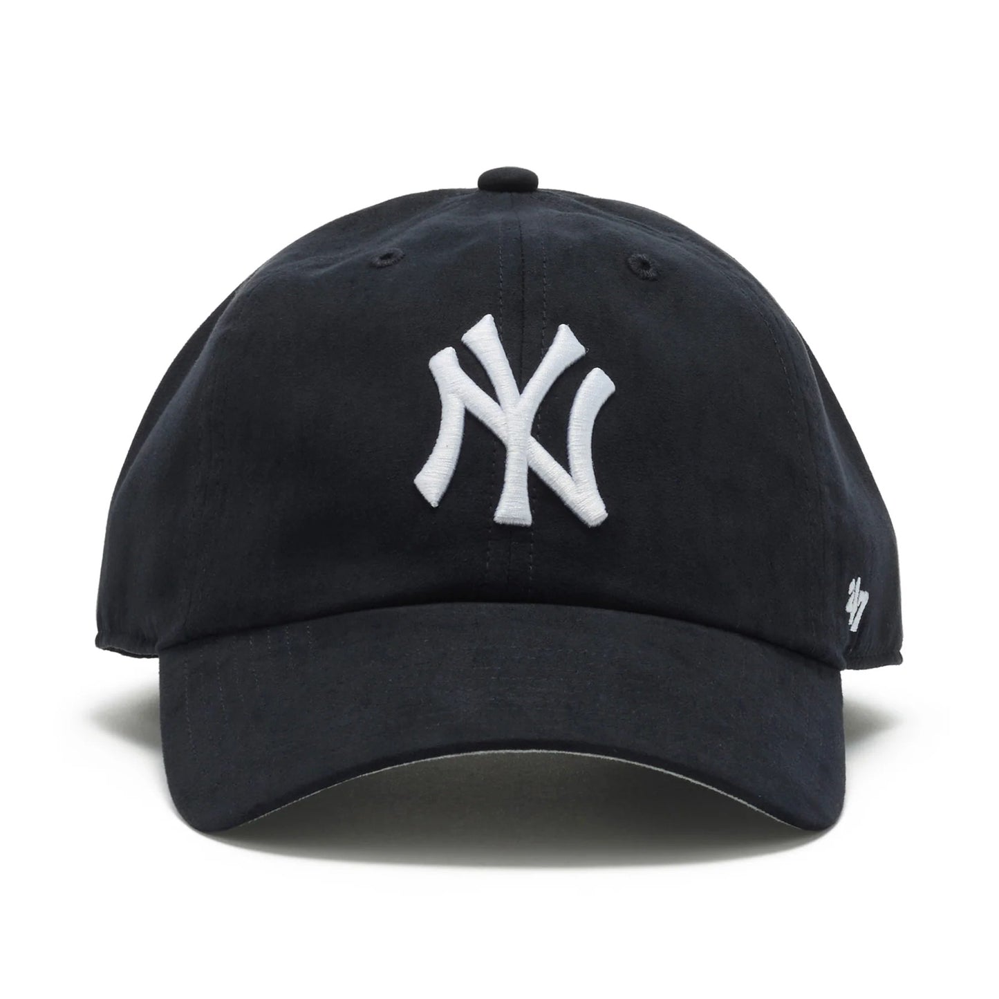 ’47 BRAND New York Yankees - CLEAN UP Ballpark Suede NAVY 【14858247 47A B-BPSDE17USS-NY】