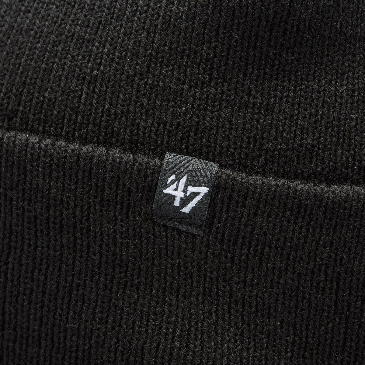 ’47 BRAND New York Yankees - CUFF KNIT Thorn BLACK 【14858254 47A B-THRNK17ACE-BK】