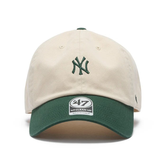 ’47 BRAND New York Yankees - BASE RUNNER TWO TONE NATURAL/DARK FREEN 【14858277 47A B-BSRTT17GWS-NTF】