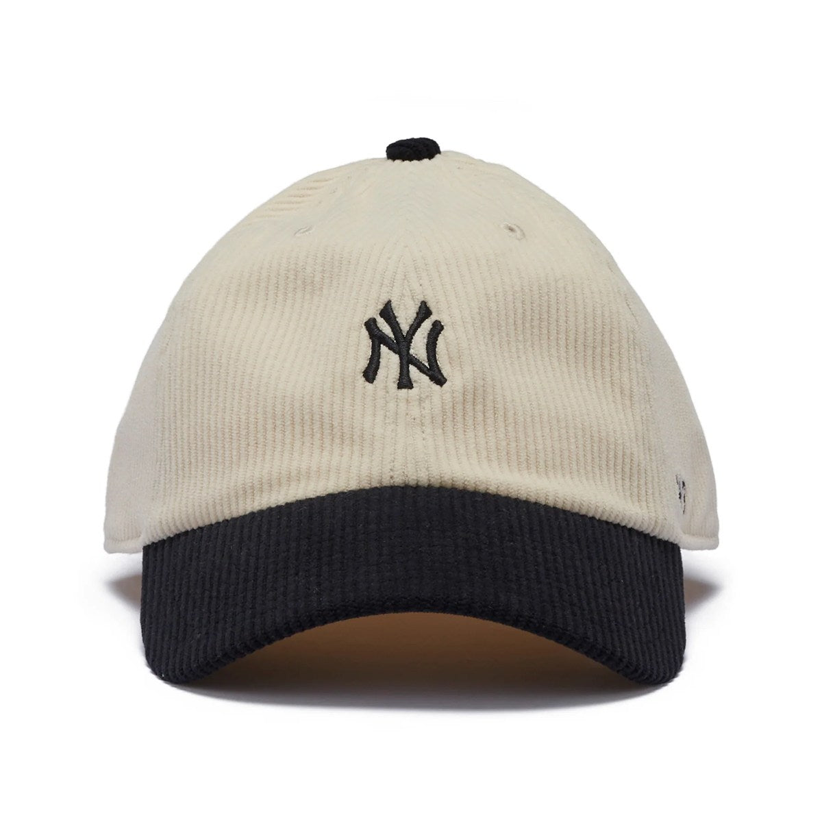 ’47 BRAND New York Yankees - CLEAN UP CODE TWO TONE BASE RUNNNER NATURAL/BLACK【14858288 47A B-TCBRT17EWS-NTC】