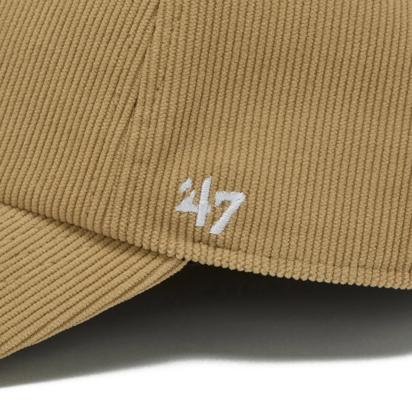 ’47 BRAND New York Yankees - CLEAN UP Thin Cord KHAKI 【14858297 47A B-TCDCU17IWS-KH】