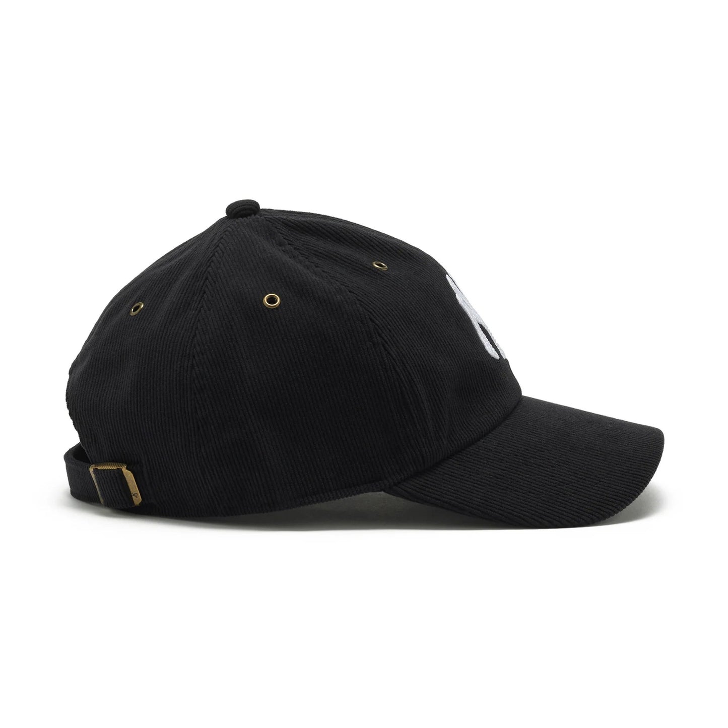 ’47 BRAND New York Yankees - CLEAN UP Thin Cord BLACK 【14858299 47A B-TCDCU17IWS-BK】