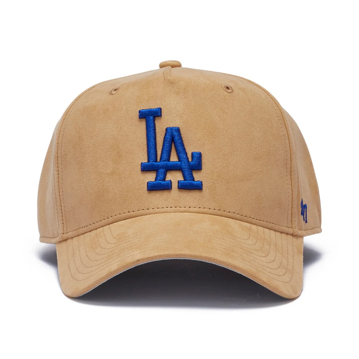 ’47 BRAND Los Angeles Dodgers - MVP 1Ultra Suede KHAKI 【4858314 47A B-USMDT12USS-KH】