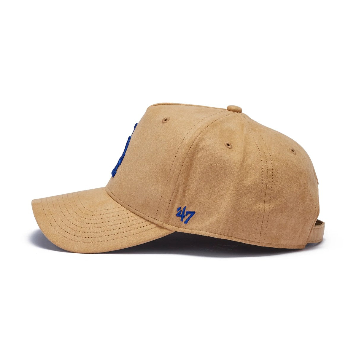 ’47 BRAND Los Angeles Dodgers - MVP 1Ultra Suede KHAKI 【4858314 47A B-USMDT12USS-KH】